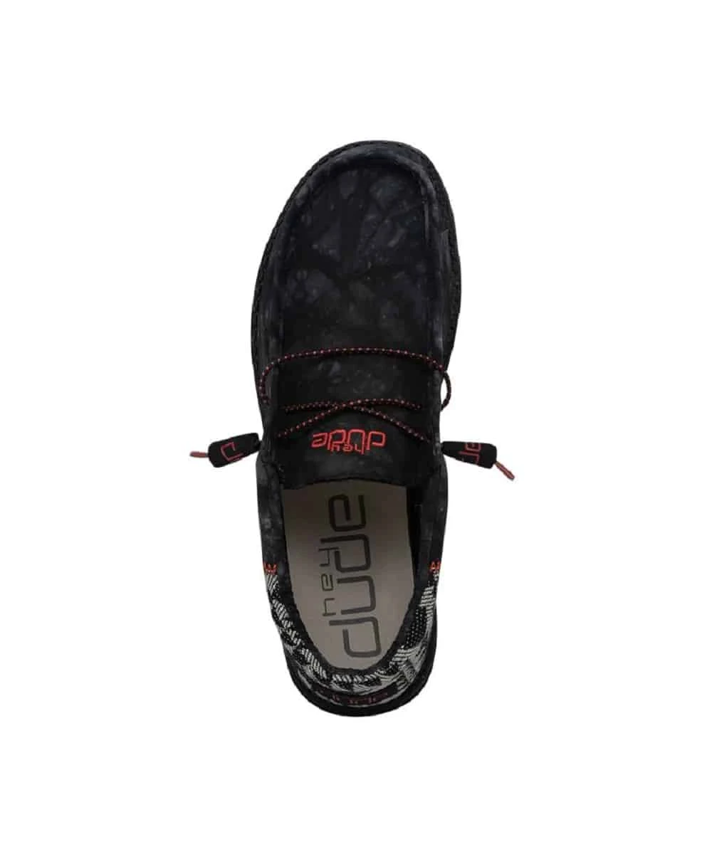 Hey Dude Men's Back In Black Wally Funk Shoe