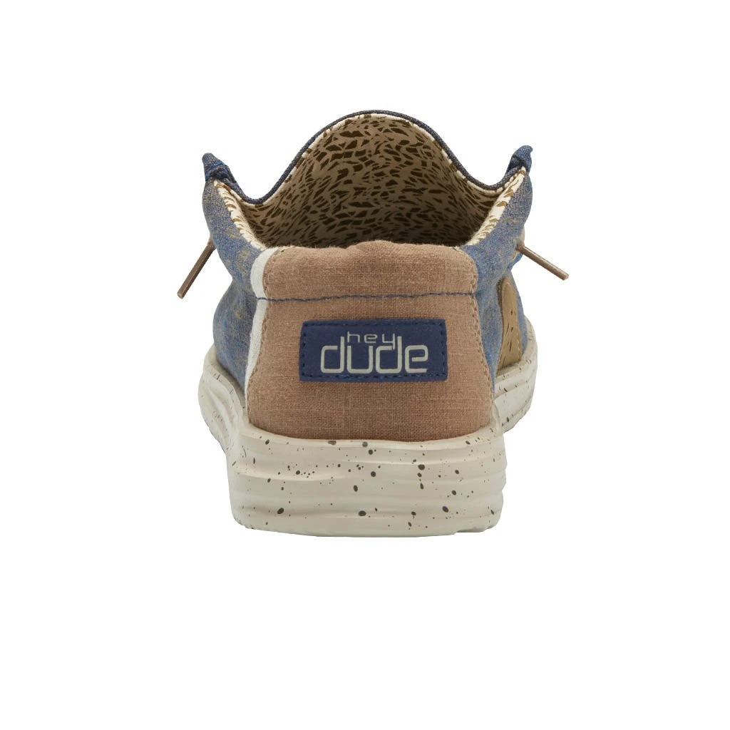 'Hey Dude' Men's Wally Free - Natural Blue