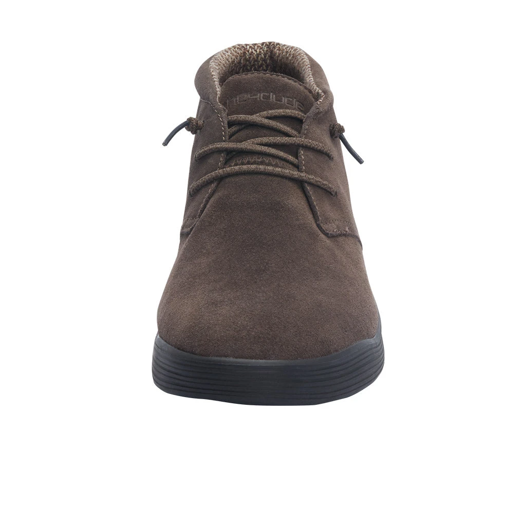 Hey Dude Men's Jo Suede Java Shoes 112371813
