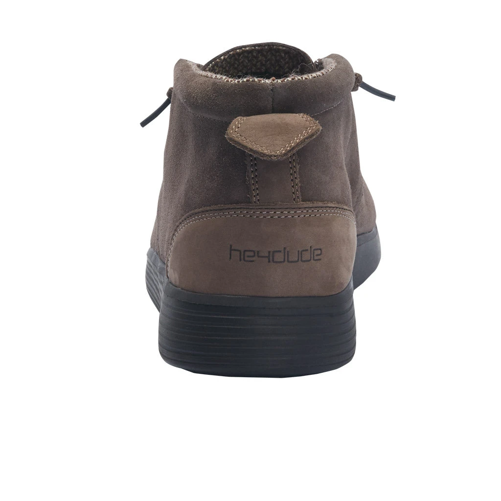 Hey Dude Men's Jo Suede Java Shoes 112371813