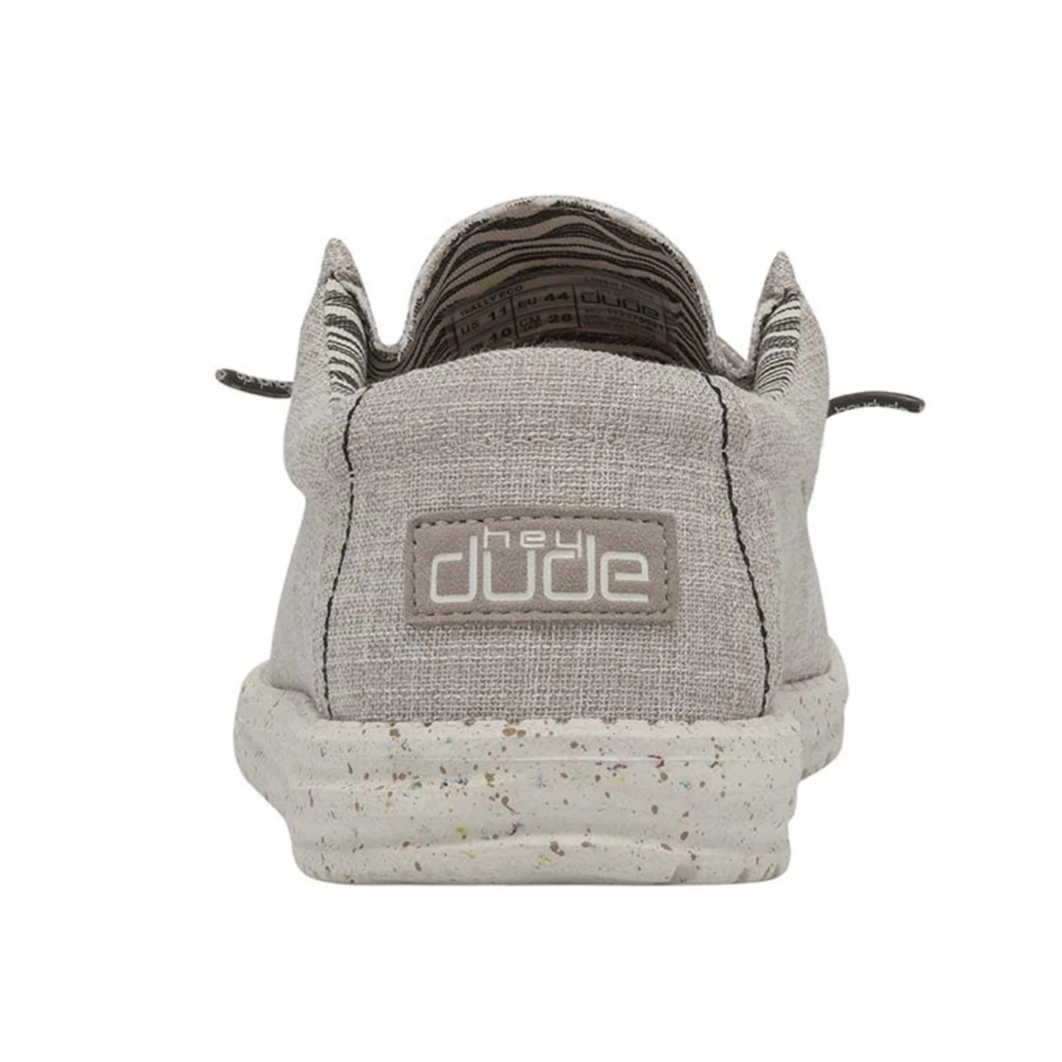 Hey Dude® Men's Wally Eco Linen Beige Slip On Shoes 112470521