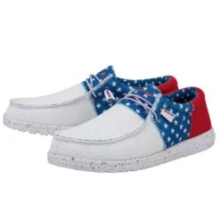 'Hey Dude' Men's Wally Sox - Tri American Pride
