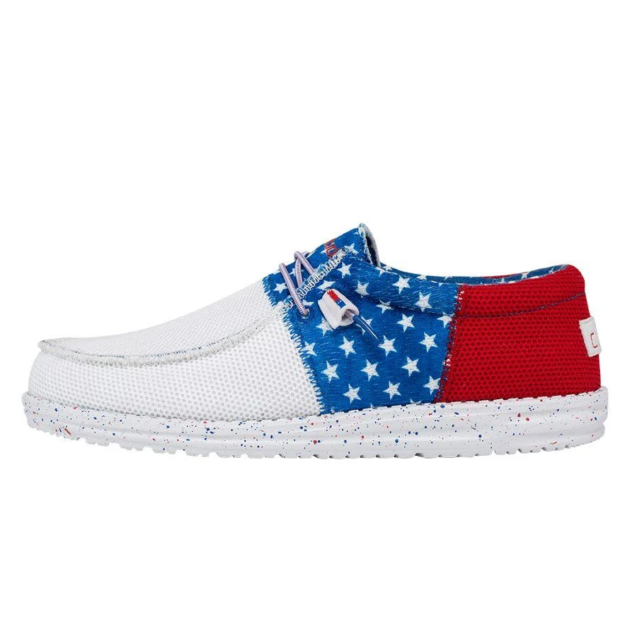 'Hey Dude' Men's Wally Sox - Tri American Pride