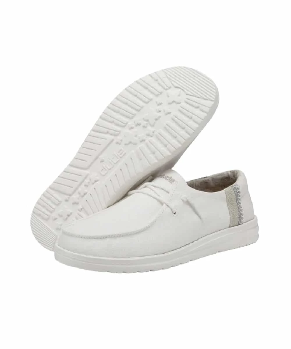 Hey Dude Women's Linen Wendy Shoe