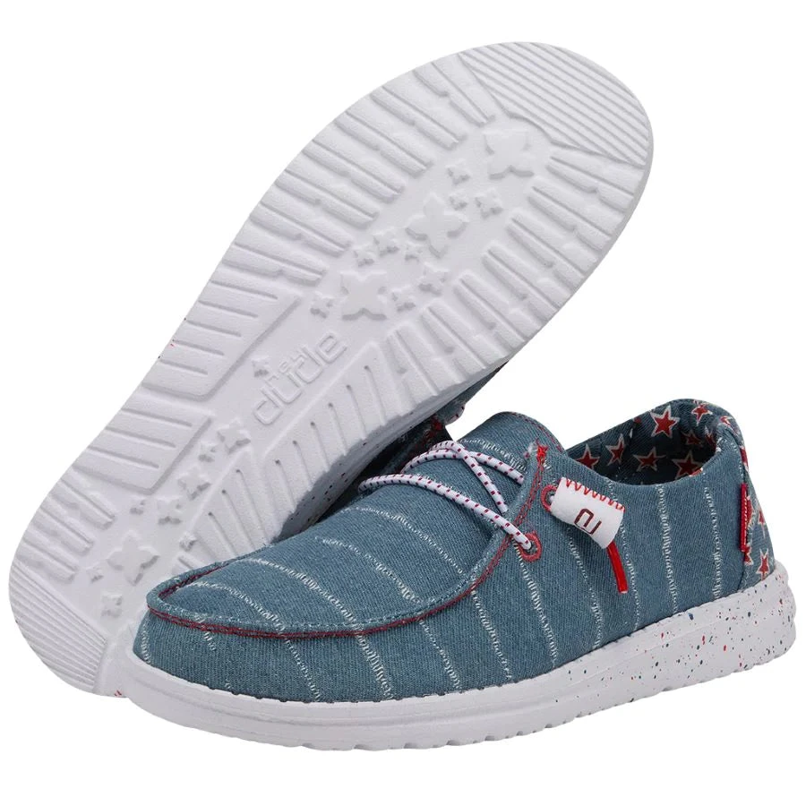'Hey Dude' Women's Wendy - Denim Star
