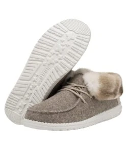 Hey Dude Women's Coffee Dye Britt Shoe