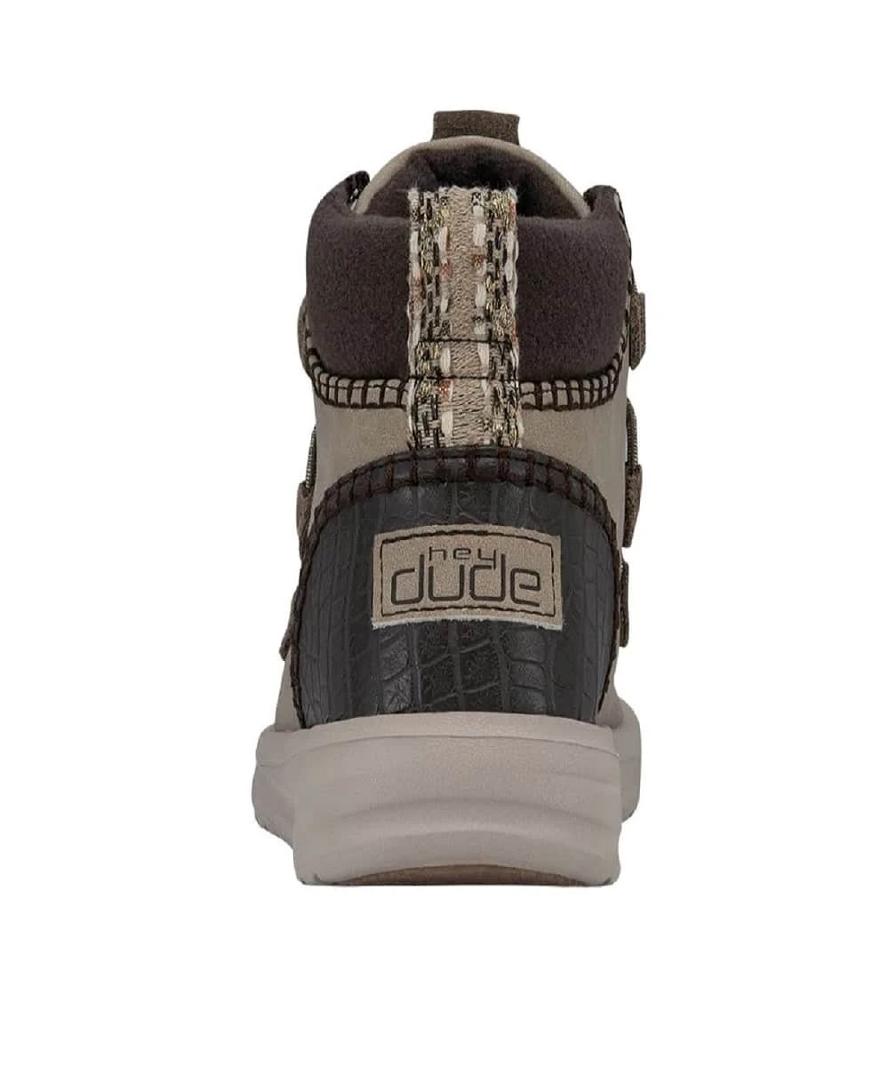 Hey Dude Women's Recycled Leather Oak Eloise Shoe