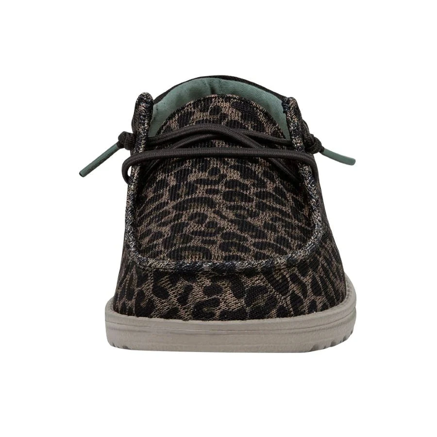 Hey Dude Women's Wendy Sox Leo Brown Shoes 121921569