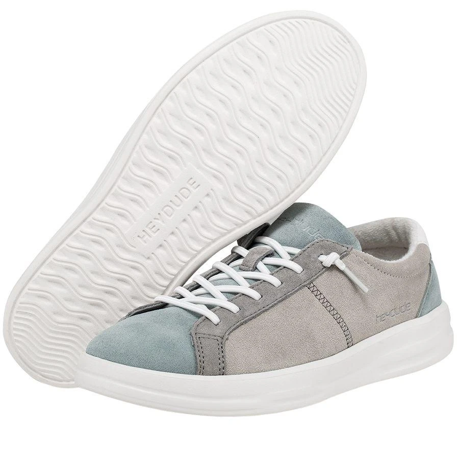 'Hey Dude' Women's Karina Suede - Ice Grey