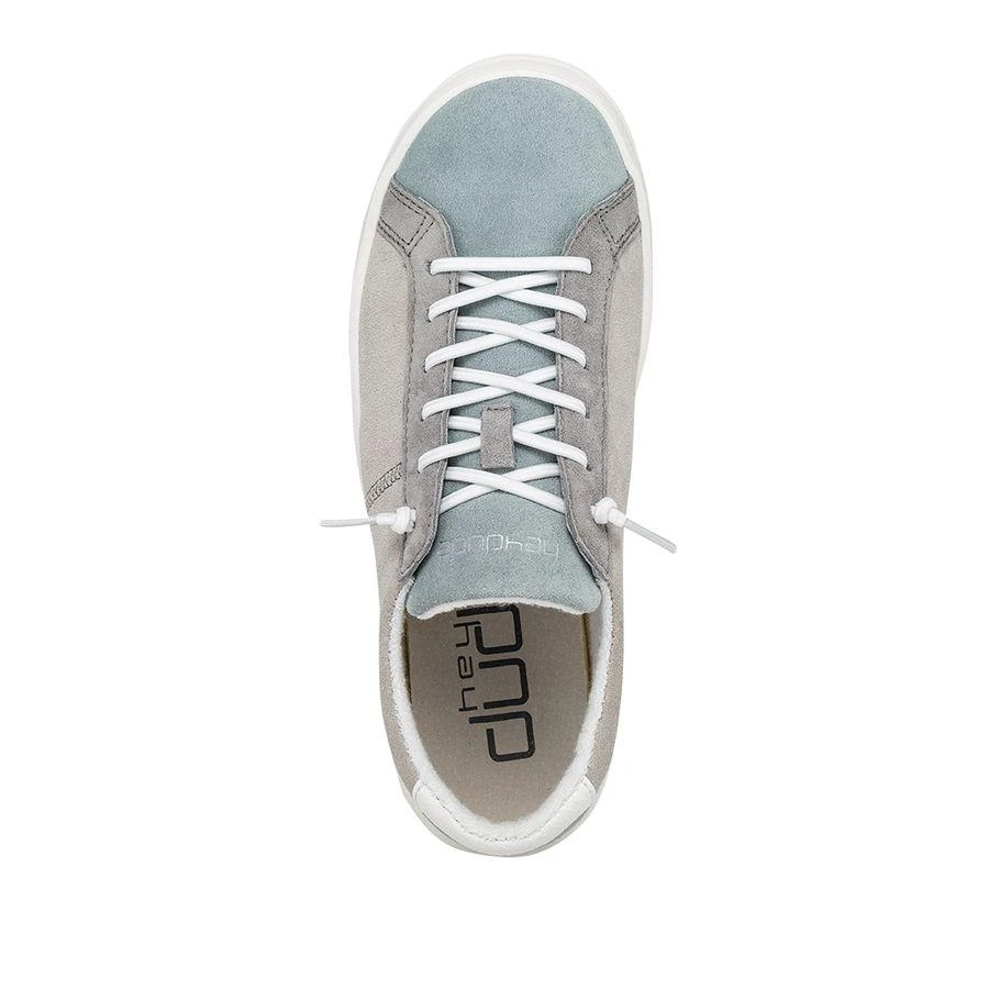 'Hey Dude' Women's Karina Suede - Ice Grey