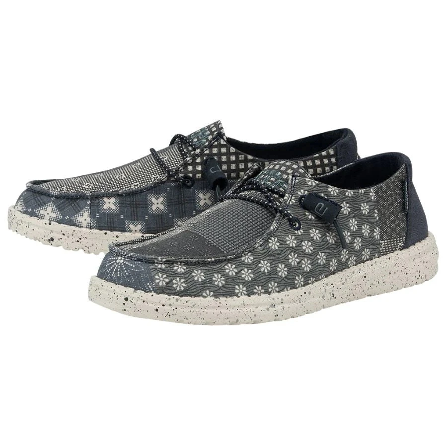 'Hey Dude' Women's Wendy Patch - Geo Coneflower