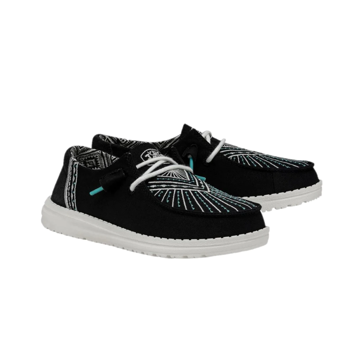 Hey Dude® Ladies Wendy Western New Moon Black Slip On Shoes 40097-0XL