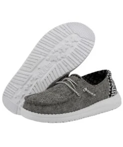 Hey Dude Youth Girls' Onyx Wendy Chambray Shoe