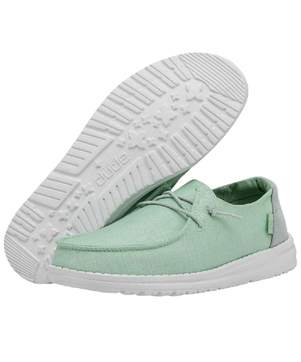 Hey Dude Youth Glitter Moon Stone Wendy Shoe