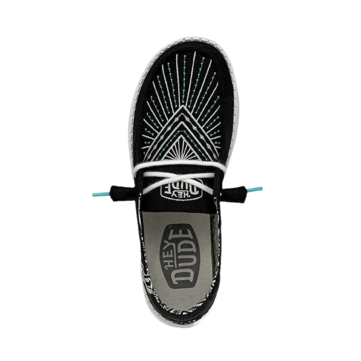 Hey Dude® Ladies Wendy Western New Moon Black Slip On Shoes 40097-0XL