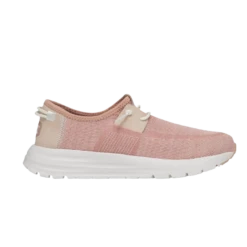 Hey Dude® Womens Wendy Sirocco Shell Pink Slip On Shoes 40148-1LA