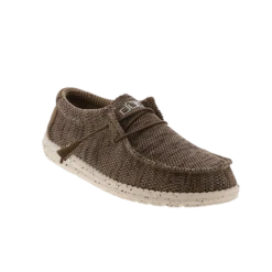 Hey Dudes® Wally Sox's Brown Slip On Shoes 40019-255