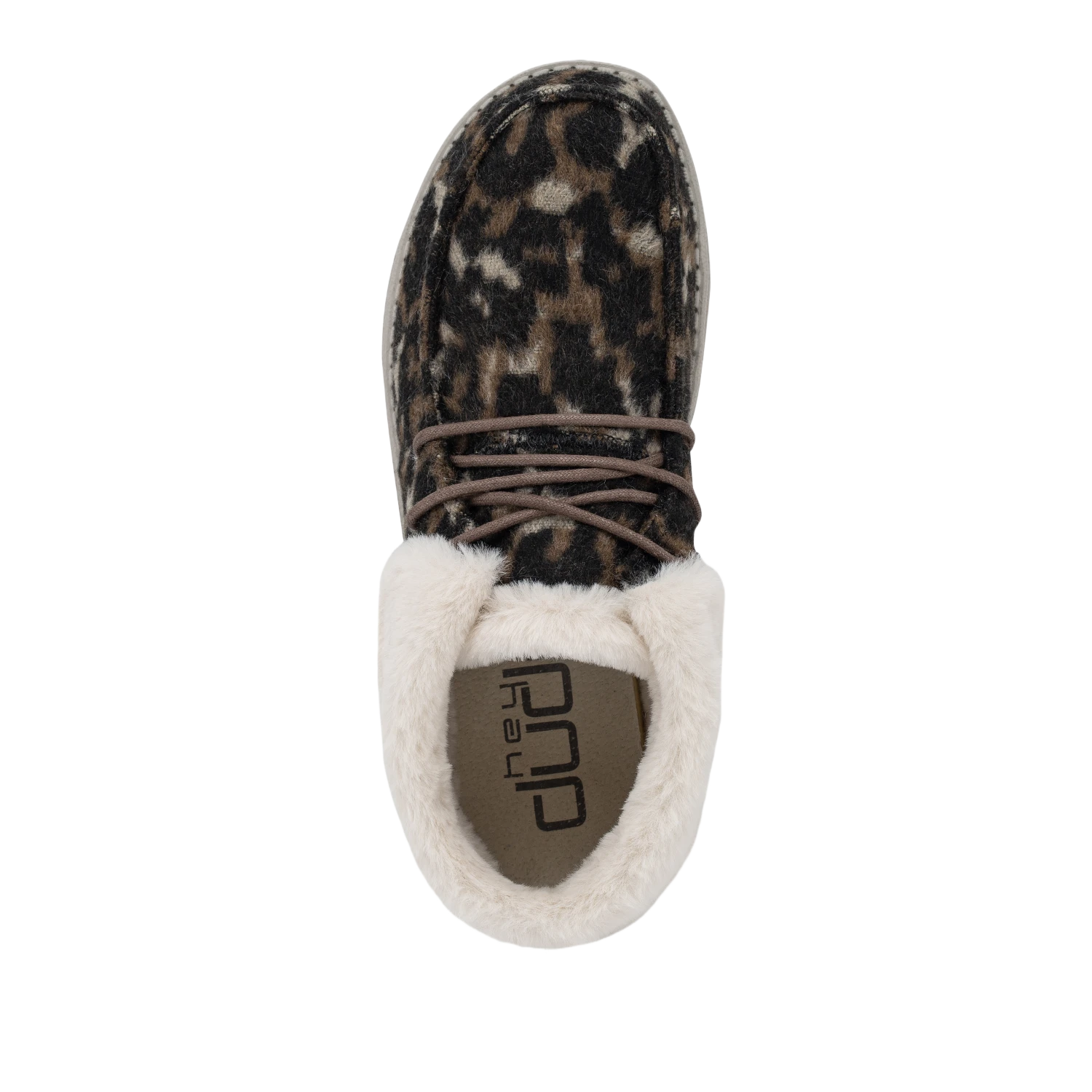 Hey Dude Ladies Britt Abstract Tan Leopard Shoes 121771727