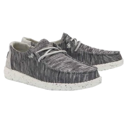 Hey Dude Ladies Wendy Sox Dark Grey Shoes 121923008