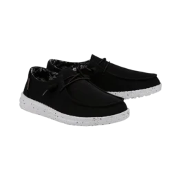 Hey DudeĀ® Ladies Wendy Black Odyssey Shoes 121414749