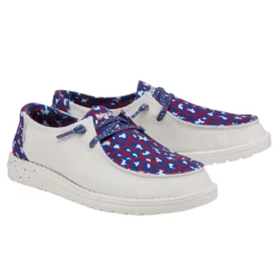 Hey Dude® Ladies Wendy Leo Americana Slip On Shoes 121412171