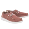 Hey Dude Ladies Wendy Corduroy Desert Rose Shoes 121415049