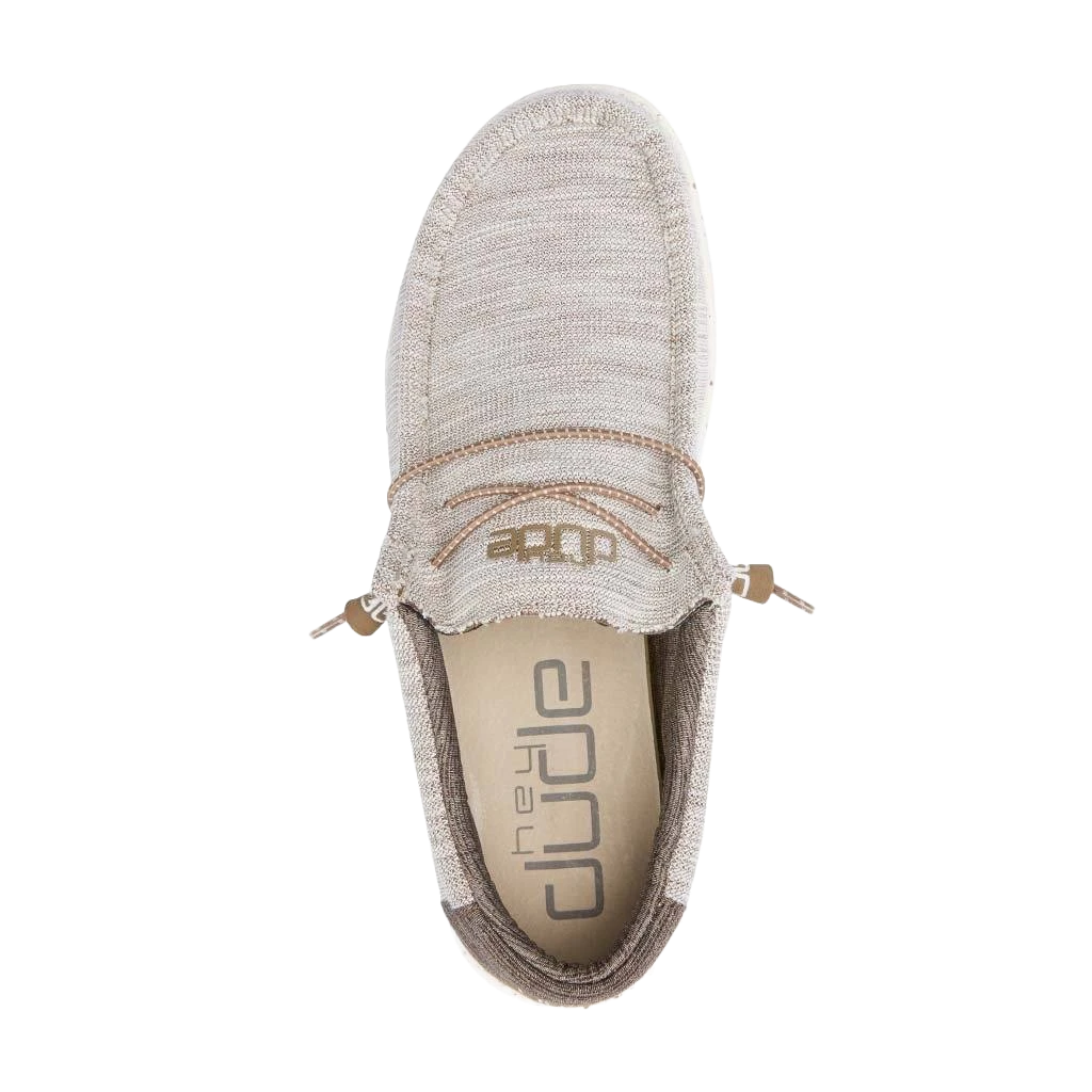 Hey Dude Men's Wally Stretch Limestone Shoes 110381721