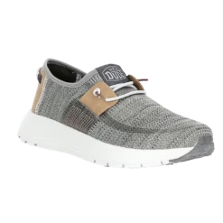 Hey Dude® Wally Men's Sirocco Grey Slip On Sneakerss 40140-1LJ