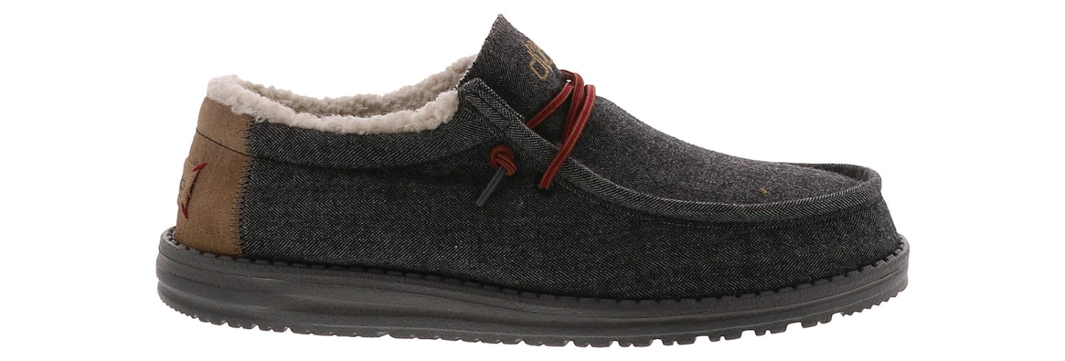 Hey Dude Wally Black Shell Men’s Casual Shoe