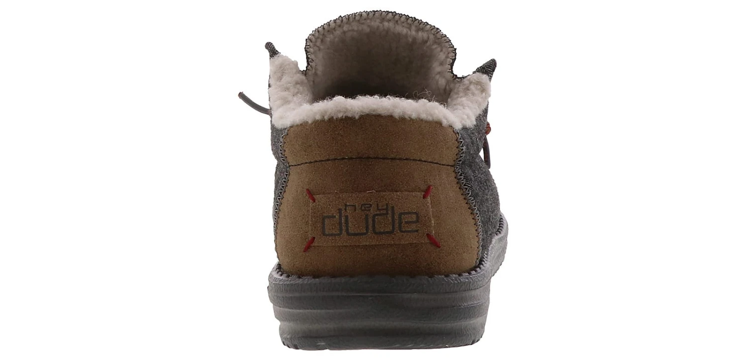 Hey Dude Wally Black Shell Men’s Casual Shoe