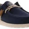 Hey Dude Wally Linen Natural Men’s Casual Shoe