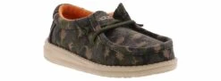 Hey Dude Wally Youth Camodino Musk Boysâ (11-6) Casual Shoe