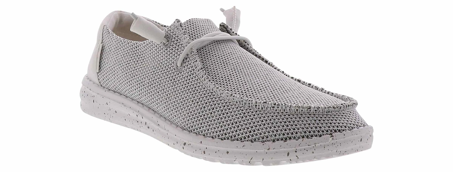 Hey Dude Wendy Sox Stone Women’s Casual Shoe