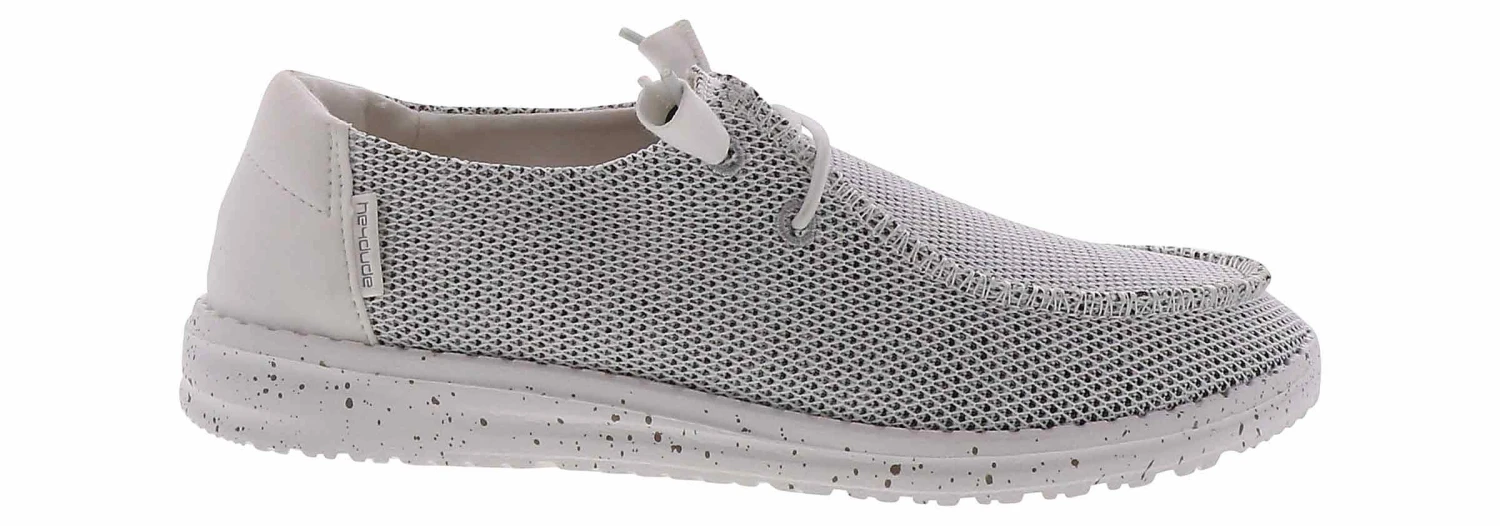 Hey Dude Wendy Sox Stone Women’s Casual Shoe