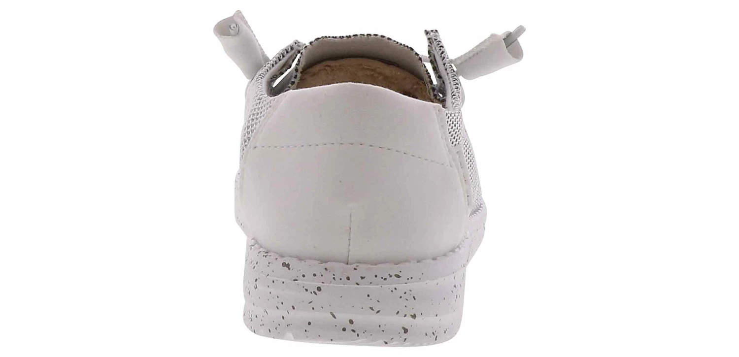 Hey Dude Wendy Sox Stone Women’s Casual Shoe