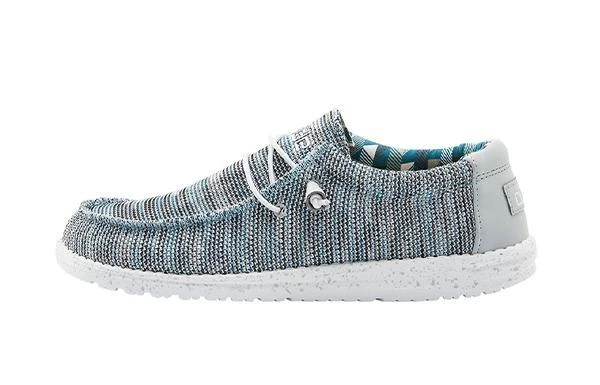 ‘Hey Dude' Men’s Wally Sox Funk - Ice Grey