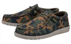 'Hey Dude' Men's Wally Sox - Jungle Camo