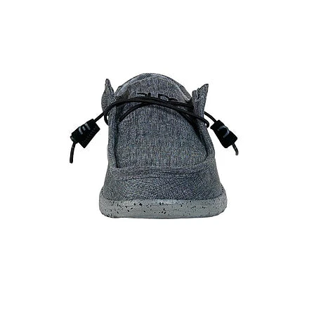 'Hey Dude' Men's Wally L Stretch - Steel