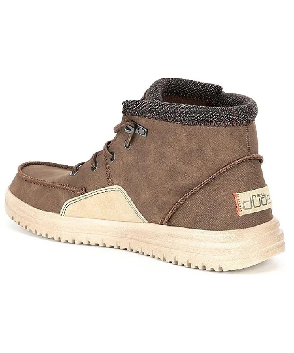 Hey Dude Men's Brown Bradley Shoe
