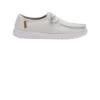 Hey Dude Women's Wendy Chambray White Linen Shoe