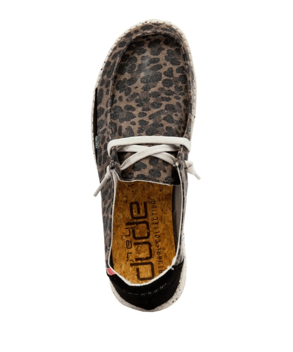 Hey Dude Women's Jungle Brown Wendy Shoe