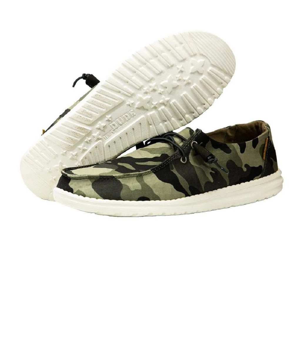 Hey Dude Women's Camo Wendy Shoe
