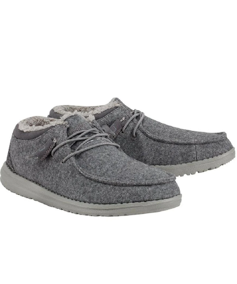 Hey Dude Women's Grey Cindy Shoe