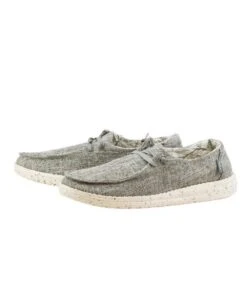 Hey Dude Women's Linen Iron Wendy Shoe